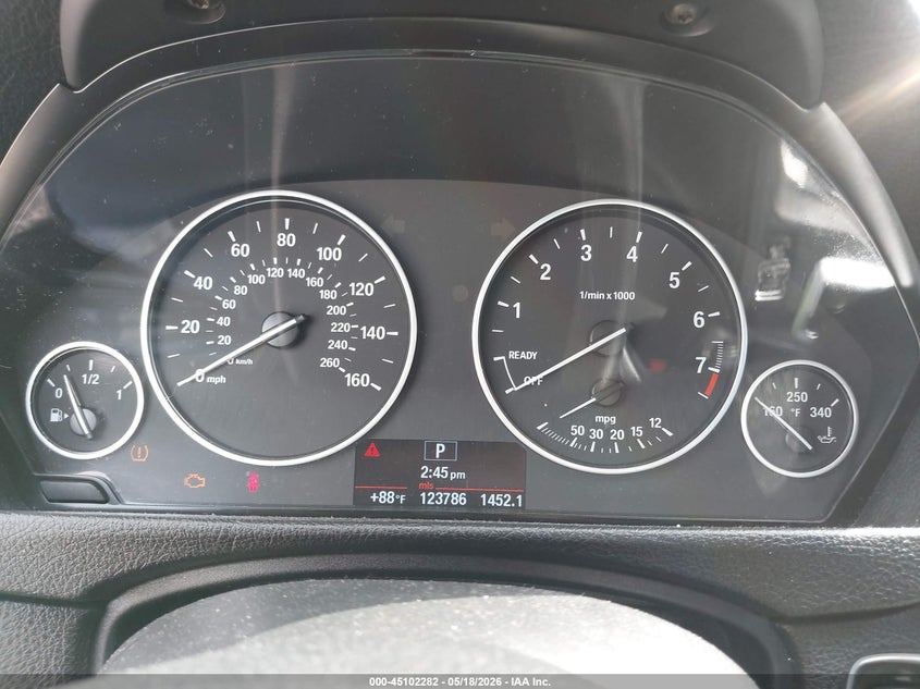 2013 BMW 3er VIN WBA3C1C58DF438153 IAAI salvage auction — HAIL, Clear (Missouri), sold $1,300 on 2026-08-03 (photo 7)