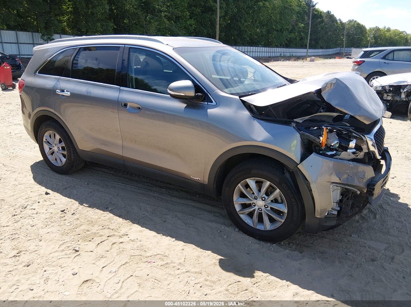 2016 Kia Sorento VIN 5XYPGDA39GG044142 IAAI salvage auction — FRONT END, Salvage (Georgia), sold $1,850 on 2026-07-09 (photo 1)