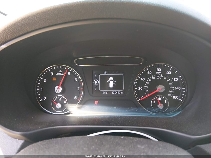 2016 Kia Sorento VIN 5XYPGDA39GG044142 IAAI salvage auction — FRONT END, Salvage (Georgia), sold $1,850 on 2026-07-09 (photo 7)