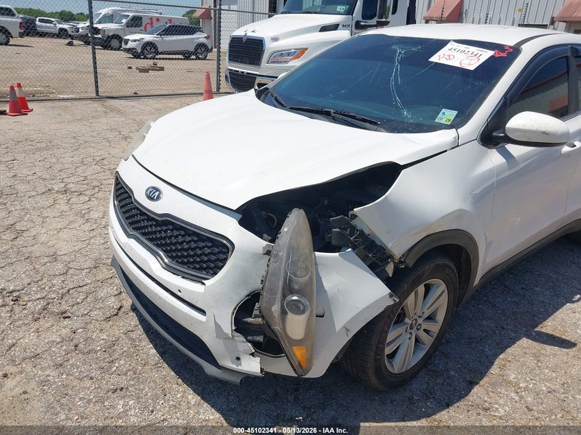 2017 Kia Sportage VIN KNDPM3AC9H7130472 IAAI salvage auction — FRONT END, Salvage (Louisiana), sold $675 on 2026-07-18 (photo 6)