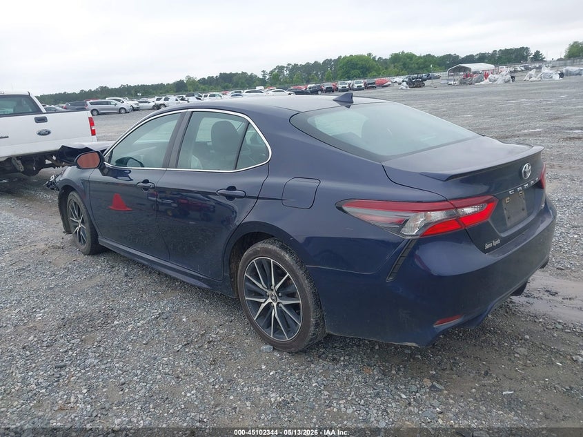2021 Toyota Camry VIN 4T1G11AKXMU595192 IAAI salvage auction — FRONT END, Salvage Title, sold $3,550 on 2026-07-19 (photo 3)