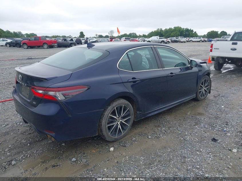 2021 Toyota Camry VIN 4T1G11AKXMU595192 IAAI salvage auction — FRONT END, Salvage Title, sold $3,550 on 2026-07-19 (photo 4)
