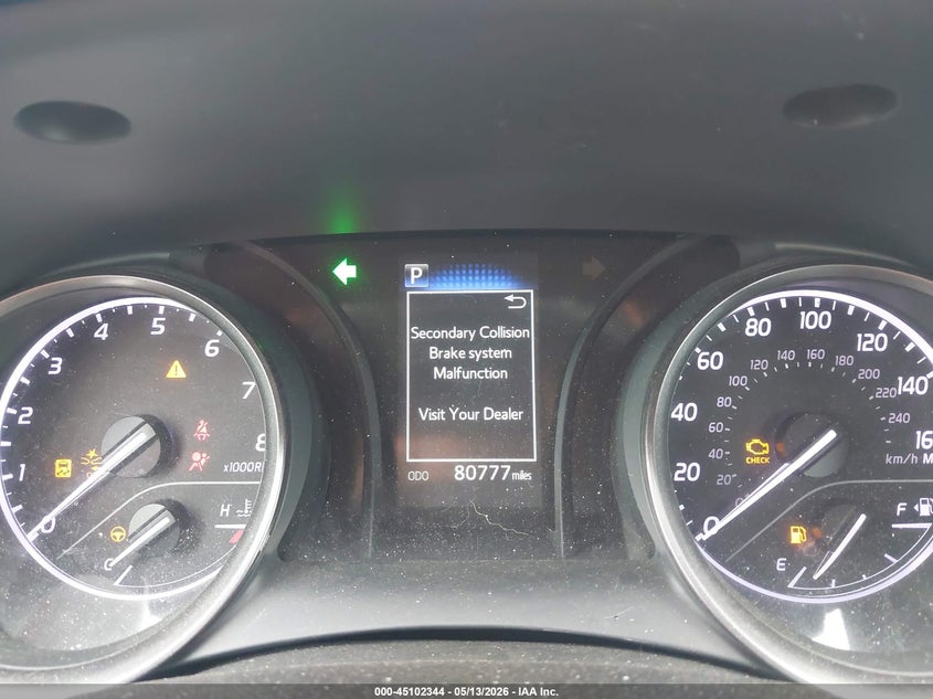 2021 Toyota Camry VIN 4T1G11AKXMU595192 IAAI salvage auction — FRONT END, Salvage Title, sold $3,550 on 2026-07-19 (photo 7)
