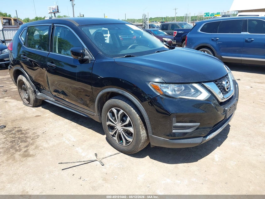 2017 Nissan Rogue VIN JN8AT2MV8HW253156 IAAI salvage auction — RIGHT SIDE, Salvage (Oklahoma), sold $2,050 on 2026-07-08 (photo 1)