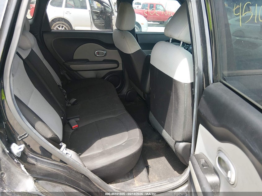 2016 Kia Soul VIN KNDJN2A27G7325540 IAAI salvage auction — FRONT & REAR, Salvage (Missouri), sold $1,100 on 2026-07-09 (photo 8)