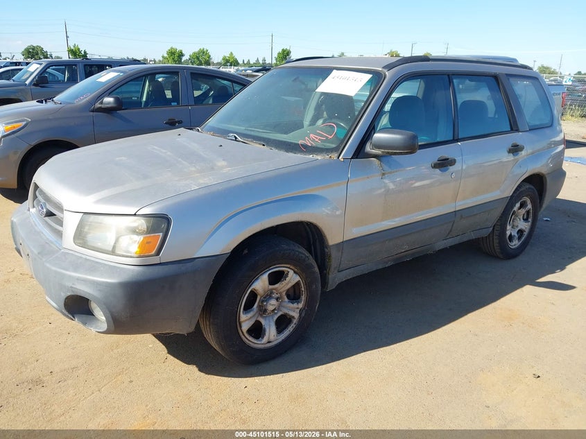 2005 Subaru Forester VIN JF1SG63685H730731 IAAI salvage auction — NORMAL WEAR, Clear - Dealer Only (California), sold $325 on 2026-07-15 (photo 2)