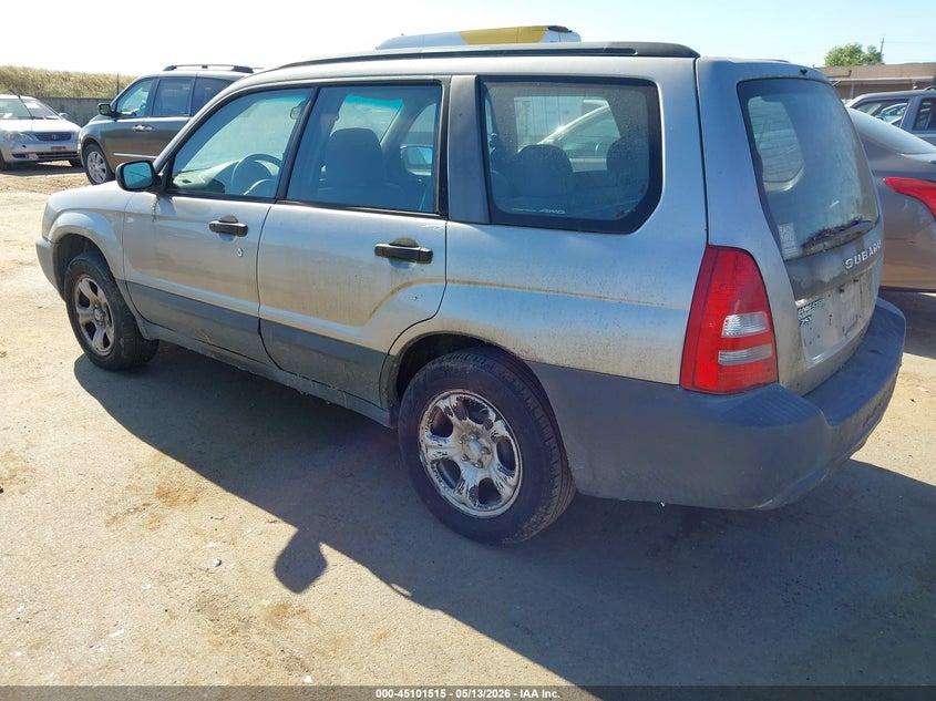 2005 Subaru Forester VIN JF1SG63685H730731 IAAI salvage auction — NORMAL WEAR, Clear - Dealer Only (California), sold $325 on 2026-07-15 (photo 3)