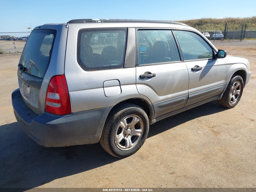 2005 Subaru Forester VIN JF1SG63685H730731 IAAI salvage auction — NORMAL WEAR, Clear - Dealer Only (California), sold $325 on 2026-07-15 (photo 4)