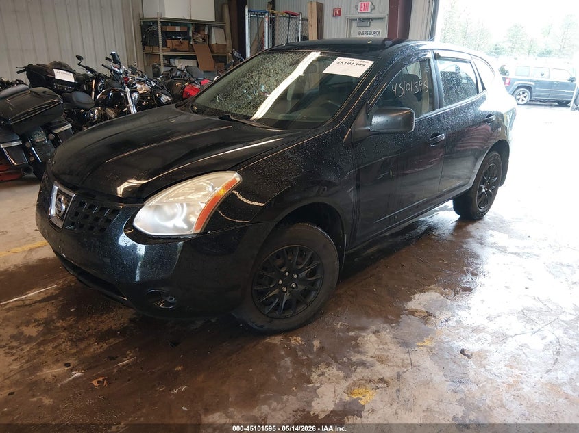 2009 Nissan Rogue VIN JN8AS58V69W184774 IAAI salvage auction — RIGHT FRONT, Salvage (Connecticut), sold $400 on 2026-07-30 (photo 2)