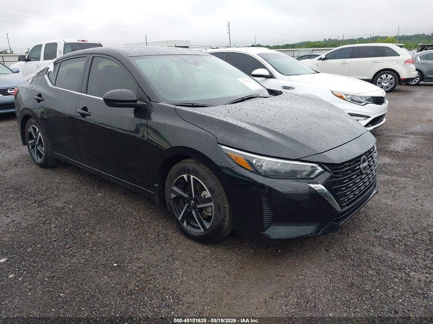 2025 Nissan Sentra VIN 3N1AB8CV2SY255149 IAAI salvage auction — HAIL, Salvage (Oklahoma), sold $7,300 on 2026-07-28 (photo 1)