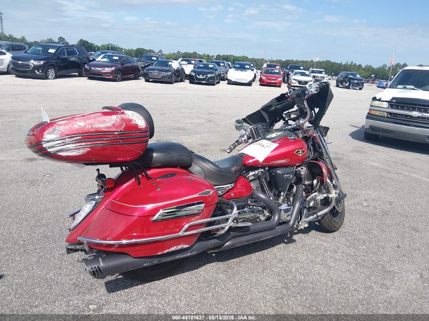 2009 Yamaha Xv1900 VIN JYAVP21E89A006462 IAAI salvage auction — ROLLOVER, Salvage (South Carolina), sold $625 on 2026-07-22 (photo 4)