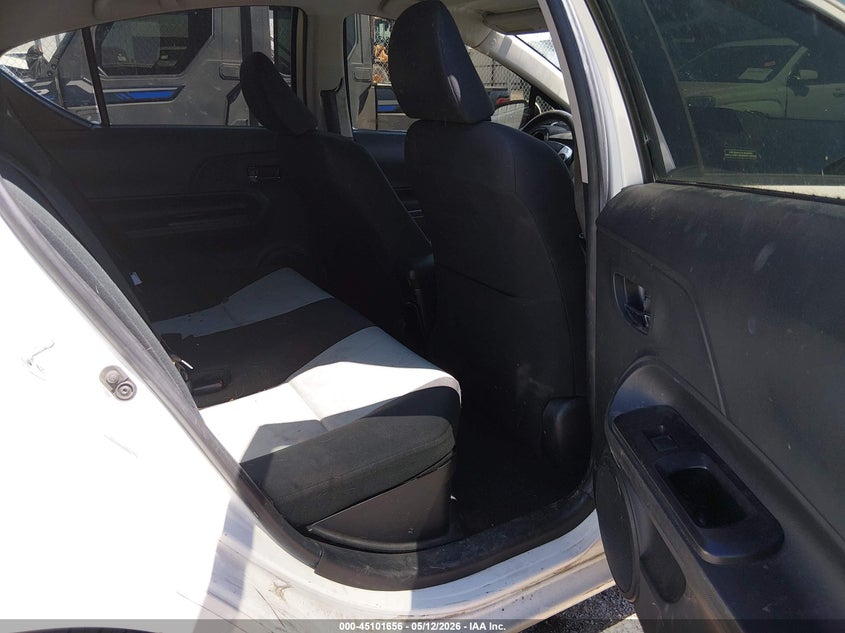2015 Toyota Prius c VIN JTDKDTB31F1086749 IAAI salvage auction — HAIL, Clear (Oklahoma), sold $2,850 on 2026-07-14 (photo 8)