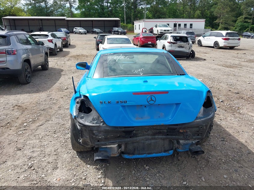 2009 Mercedes-benz Slk-class VIN WDBWK58F19F190569 IAAI salvage auction — REAR END, Prior Salvage (Minnesota), sold $1,450 on 2026-07-24 (photo 6)