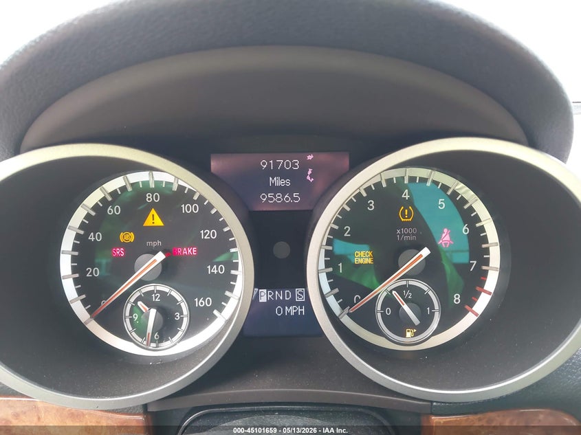 2009 Mercedes-benz Slk-class VIN WDBWK58F19F190569 IAAI salvage auction — REAR END, Prior Salvage (Minnesota), sold $1,450 on 2026-07-24 (photo 7)