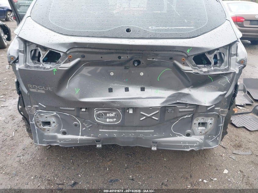 2019 Nissan Rogue VIN JN1BJ1CRXKW627023 IAAI salvage auction — REAR END, Salvage (Massachusetts), sold $2,300 on 2026-07-24 (photo 6)