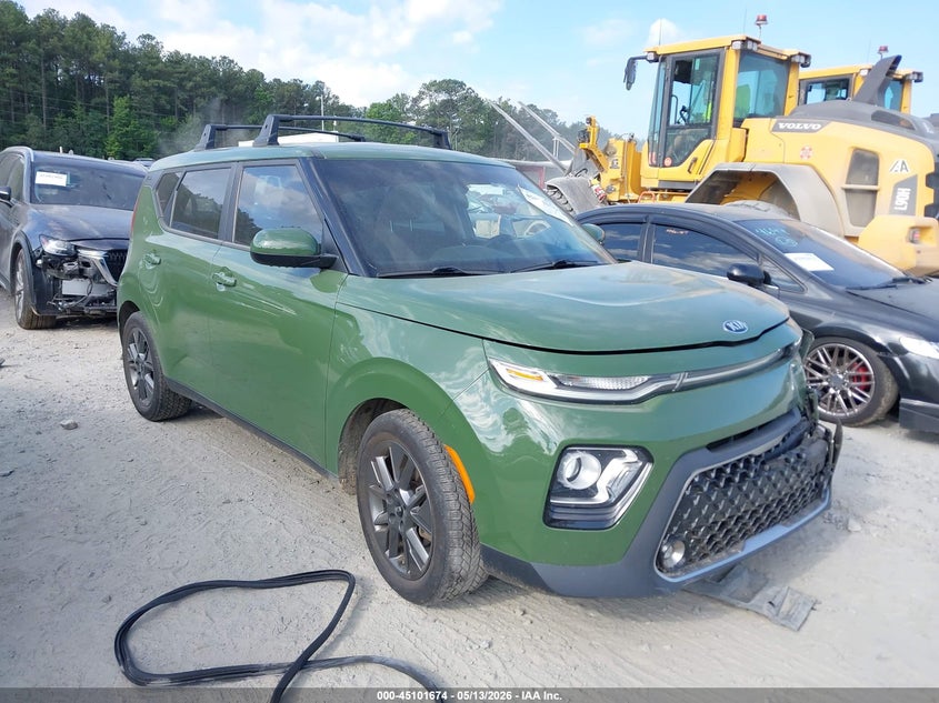 2020 Kia Soul VIN KNDJ33AU3L7043726 IAAI salvage auction — REAR END, Salvage (Idaho), sold $2,300 on 2026-07-07 (photo 1)