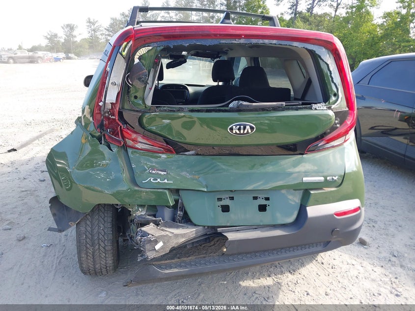 2020 Kia Soul VIN KNDJ33AU3L7043726 IAAI salvage auction — REAR END, Salvage (Idaho), sold $2,300 on 2026-07-07 (photo 6)