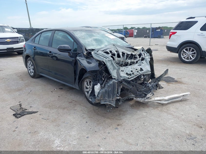 2020 Toyota Corolla VIN 5YFEPRAE5LP102856 IAAI salvage auction — FRONT END, Salvage (Texas), sold $1,025 on 2026-07-14 (photo 1)