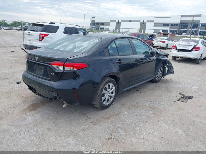 2020 Toyota Corolla VIN 5YFEPRAE5LP102856 IAAI salvage auction — FRONT END, Salvage (Texas), sold $1,025 on 2026-07-14 (photo 4)
