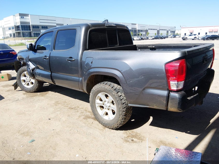 2017 Toyota Tacoma VIN 5TFCZ5AN8HX093654 IAAI salvage auction — FRONT END, Salvage (Texas), sold $8,800 on 2026-07-07 (photo 3)