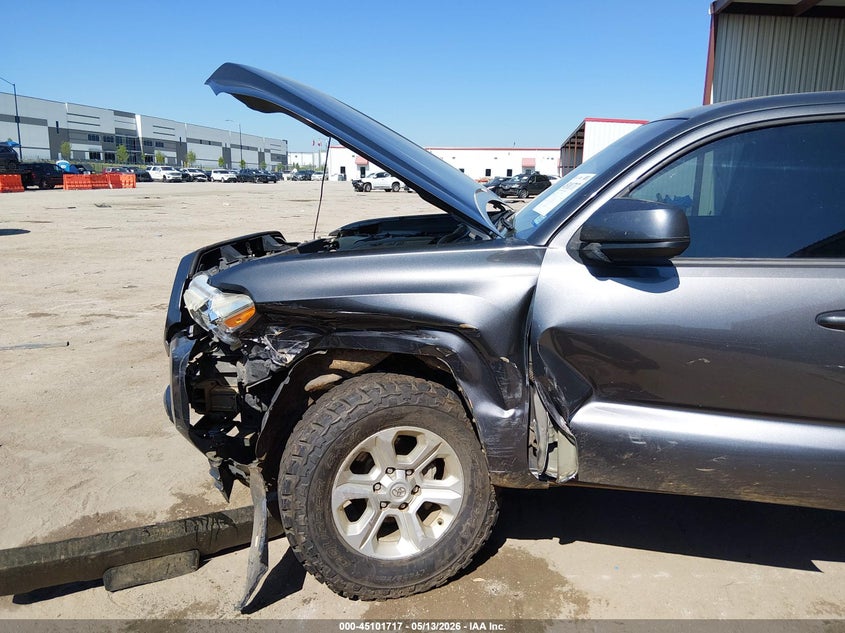 2017 Toyota Tacoma VIN 5TFCZ5AN8HX093654 IAAI salvage auction — FRONT END, Salvage (Texas), sold $8,800 on 2026-07-07 (photo 6)
