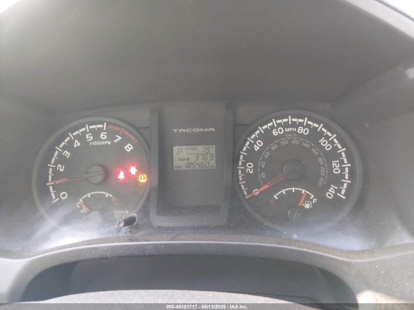 2017 Toyota Tacoma VIN 5TFCZ5AN8HX093654 IAAI salvage auction — FRONT END, Salvage (Texas), sold $8,800 on 2026-07-07 (photo 7)