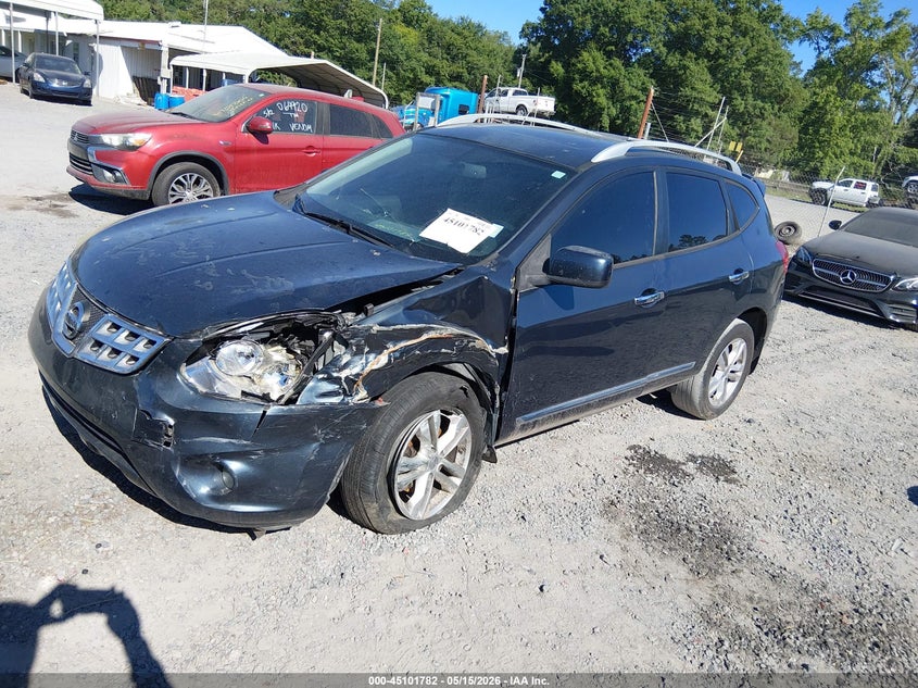 2013 Nissan Rogue VIN JN8AS5MT0DW512719 IAAI salvage auction — LEFT FRONT, Salvage (South Carolina), sold $275 on 2026-07-07 (photo 2)