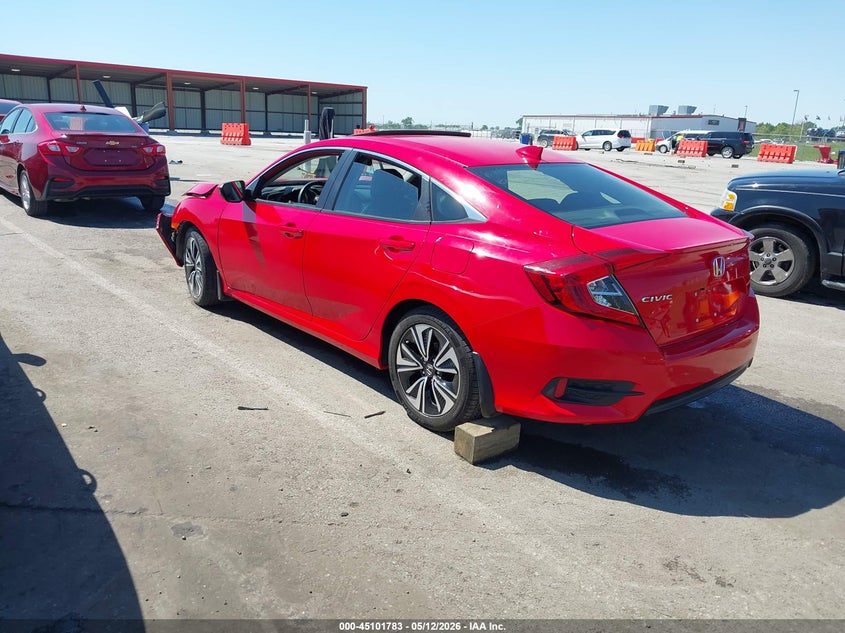 2018 Honda Civic VIN JHMFC1F79JX042251 IAAI salvage auction — FRONT END, Salvage (Missouri), sold $2,800 on 2026-08-01 (photo 3)