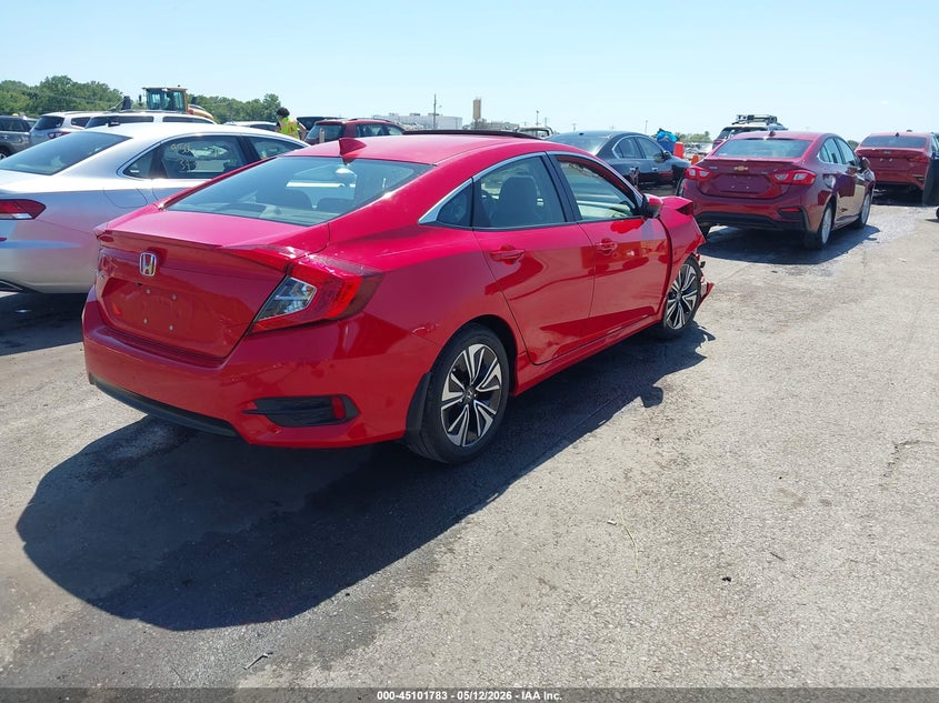 2018 Honda Civic VIN JHMFC1F79JX042251 IAAI salvage auction — FRONT END, Salvage (Missouri), sold $2,800 on 2026-08-01 (photo 4)