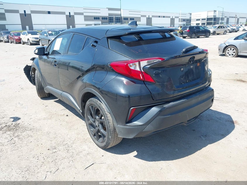2021 Toyota C-hr VIN JTNKHMBX8M1101995 IAAI salvage auction — FRONT END, Salvage (Texas), sold $3,550 on 2026-07-14 (photo 3)