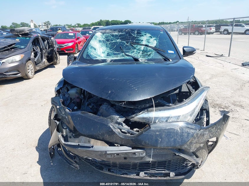 2021 Toyota C-hr VIN JTNKHMBX8M1101995 IAAI salvage auction — FRONT END, Salvage (Texas), sold $3,550 on 2026-07-14 (photo 6)