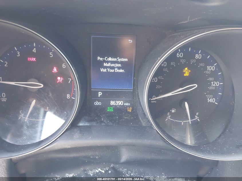 2021 Toyota C-hr VIN JTNKHMBX8M1101995 IAAI salvage auction — FRONT END, Salvage (Texas), sold $3,550 on 2026-07-14 (photo 7)