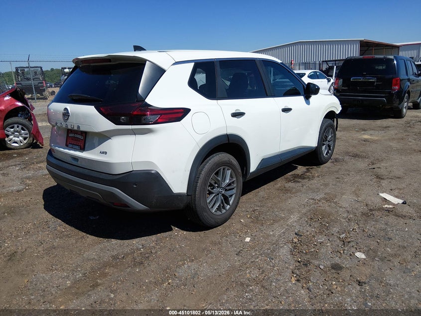 2023 Nissan Rogue VIN 5N1BT3AB6PC831377 IAAI salvage auction — FRONT END, Salvage (Mississippi), sold $4,150 on 2026-07-19 (photo 4)