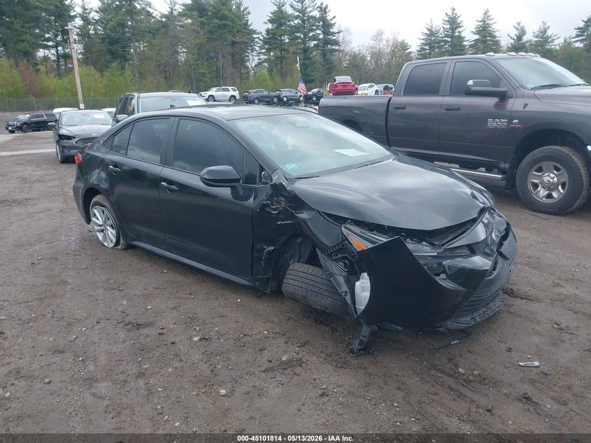 2025 Toyota Corolla VIN 5YFB4MDE1SP351549 IAAI salvage auction — FRONT END, Salvage (Massachusetts), sold $4,450 on 2026-07-24 (photo 1)