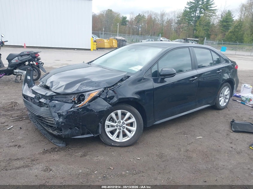 2025 Toyota Corolla VIN 5YFB4MDE1SP351549 IAAI salvage auction — FRONT END, Salvage (Massachusetts), sold $4,450 on 2026-07-24 (photo 2)