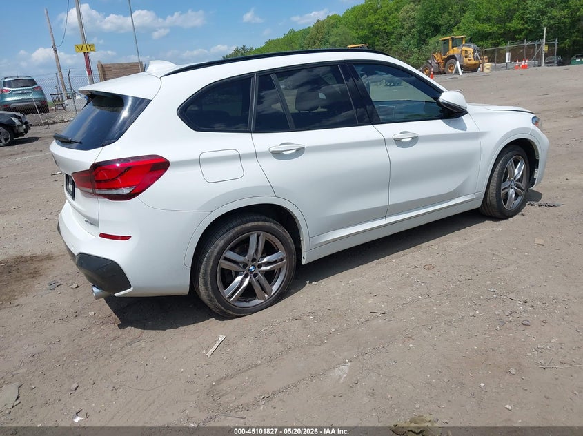 2021 BMW X1 VIN WBXJG9C0XM5U47253 IAAI salvage auction — FRONT END, Salvage Title, sold $11,250 on 2026-08-18 (photo 4)