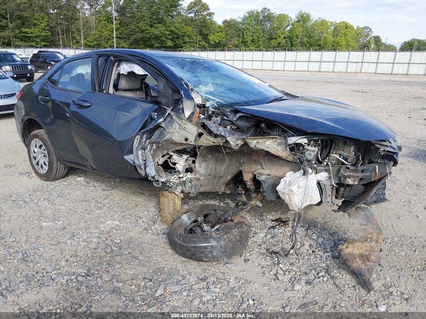 2017 Toyota Corolla VIN 5YFBURHE3HP663324 IAAI salvage auction — RIGHT SIDE, Salvage (Idaho), sold $1,100 on 2026-07-09 (photo 1)