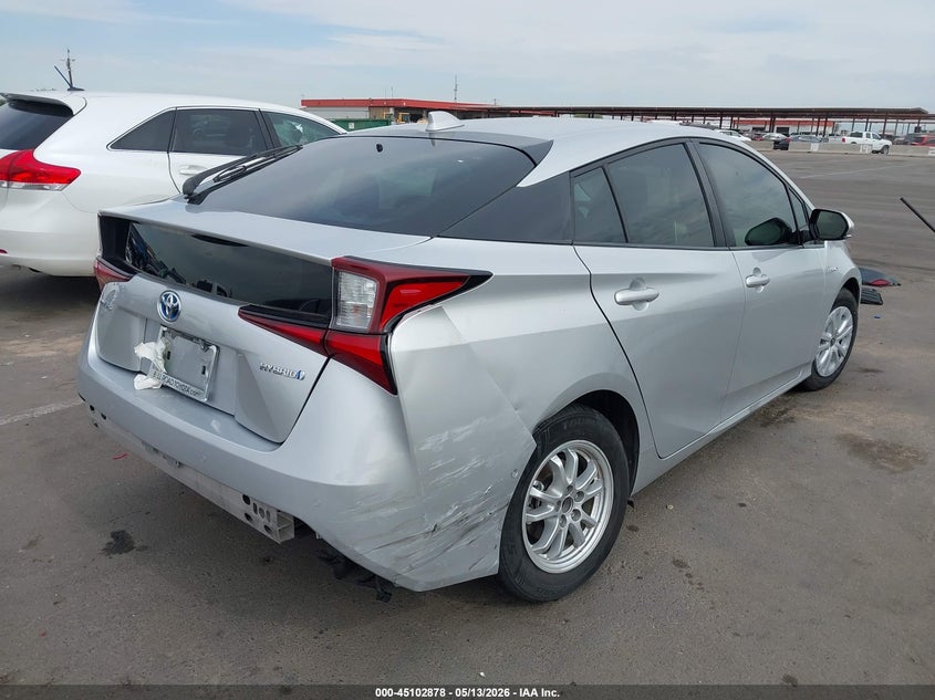 2020 Toyota Prius VIN JTDKARFU3L3112380 IAAI salvage auction — REAR END, Salvage (Arizona), sold $4,750 on 2026-07-28 (photo 4)