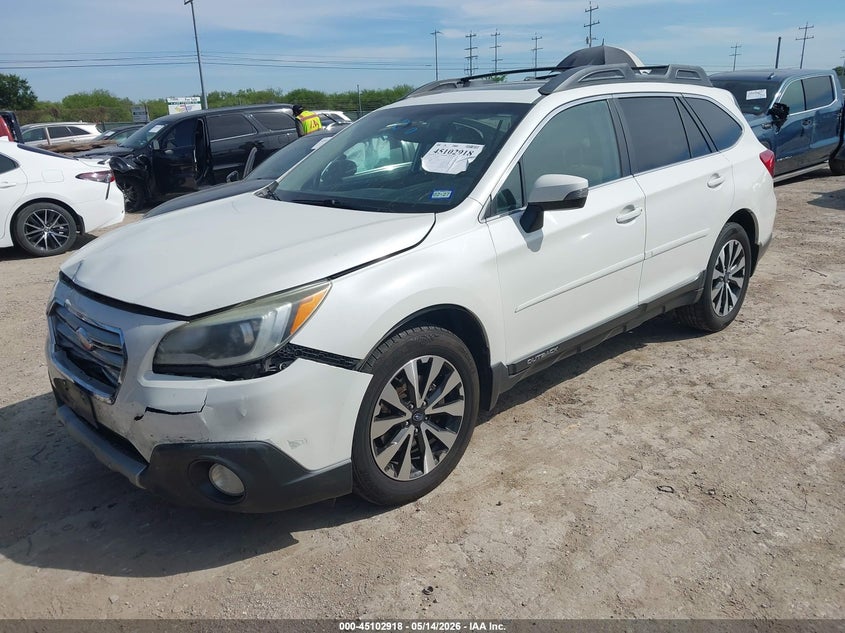 2015 Subaru Outback VIN 4S4BSBLC5F3314623 IAAI salvage auction — FRONT END, Salvage Title, sold $850 on 2026-09-02 (photo 2)
