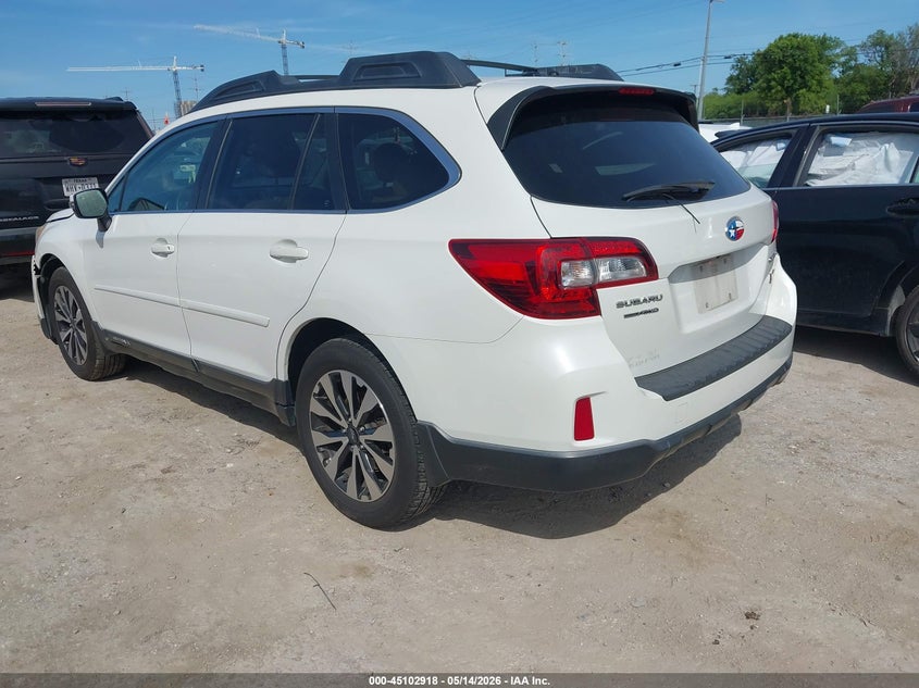 2015 Subaru Outback VIN 4S4BSBLC5F3314623 IAAI salvage auction — FRONT END, Salvage Title, sold $850 on 2026-09-02 (photo 3)
