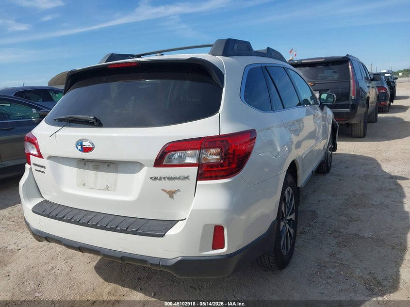 2015 Subaru Outback VIN 4S4BSBLC5F3314623 IAAI salvage auction — FRONT END, Salvage Title, sold $850 on 2026-09-02 (photo 4)