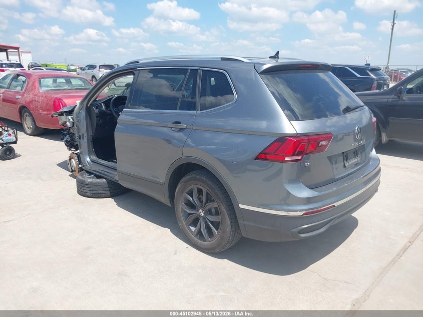 2024 Volkswagen Tiguan VIN 3VV3B7AXXRM108729 IAAI salvage auction — FRONT END, Salvage (Texas), sold $9,000 on 2026-07-24 (photo 3)