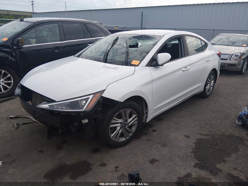 2020 Hyundai Elantra VIN 5NPD84LF0LH581931 IAAI salvage auction — FRONT END, Salvage (Ohio), sold $1,700 on 2026-07-12 (photo 2)