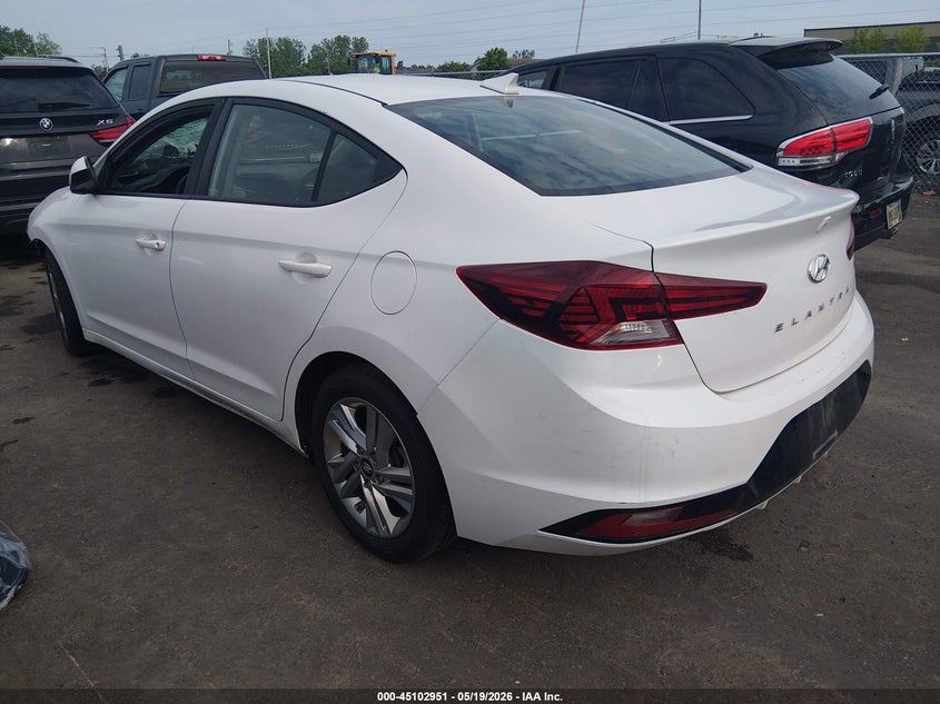 2020 Hyundai Elantra VIN 5NPD84LF0LH581931 IAAI salvage auction — FRONT END, Salvage (Ohio), sold $1,700 on 2026-07-12 (photo 3)