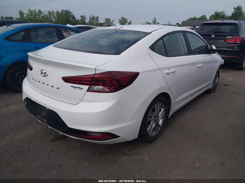 2020 Hyundai Elantra VIN 5NPD84LF0LH581931 IAAI salvage auction — FRONT END, Salvage (Ohio), sold $1,700 on 2026-07-12 (photo 4)