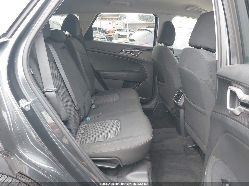2025 Kia Sportage VIN KNDPU3DF3S7358979 IAAI salvage auction — LEFT FRONT, Salvage (California), sold $9,650 on 2026-07-15 (photo 8)