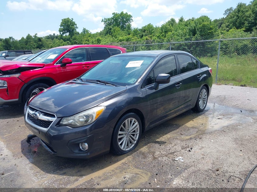 2013 Subaru Impreza VIN JF1GJAD61DH033750 IAAI salvage auction — FRONT END, Salvage (Louisiana), sold $400 on 2026-07-21 (photo 2)