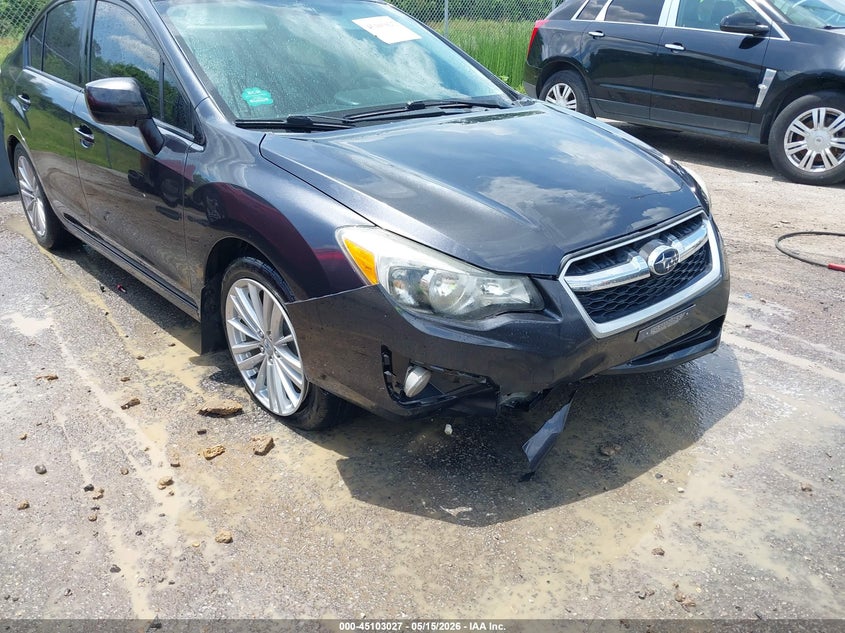 2013 Subaru Impreza VIN JF1GJAD61DH033750 IAAI salvage auction — FRONT END, Salvage (Louisiana), sold $400 on 2026-07-21 (photo 6)