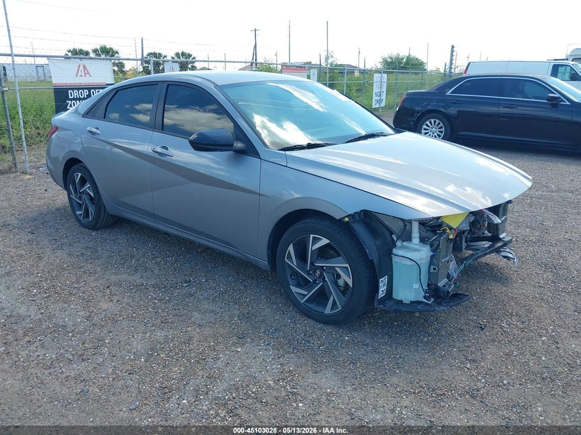 2025 Hyundai Elantra VIN KMHLM4DJ3SU164524 — IAAI salvage auction photo