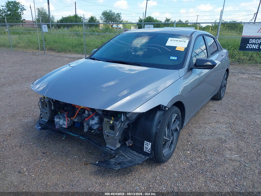 2025 Hyundai Elantra VIN KMHLM4DJ3SU164524 IAAI salvage auction — FRONT END, Salvage Title, sold $8,125 on 2026-08-23 (photo 6)